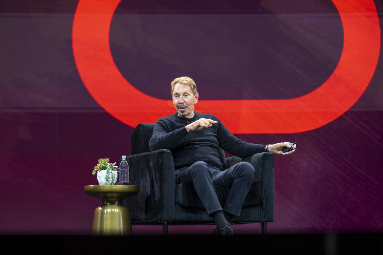 会長 兼 CTO(最高技術責任者)ラリー・エリソン氏