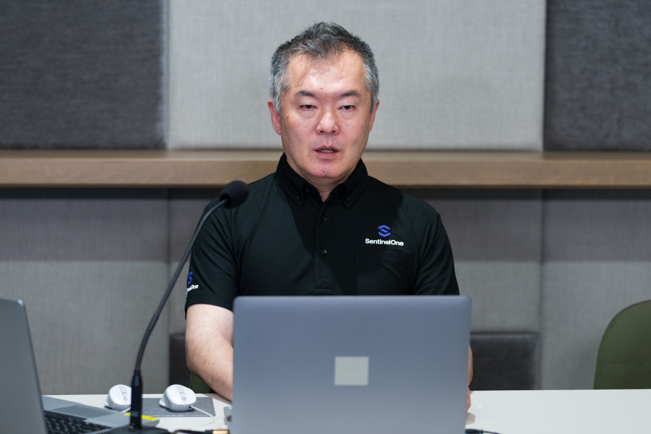 SentinelOne Japan株式会社 シニアソリューションエンジニア 世羅英彦氏