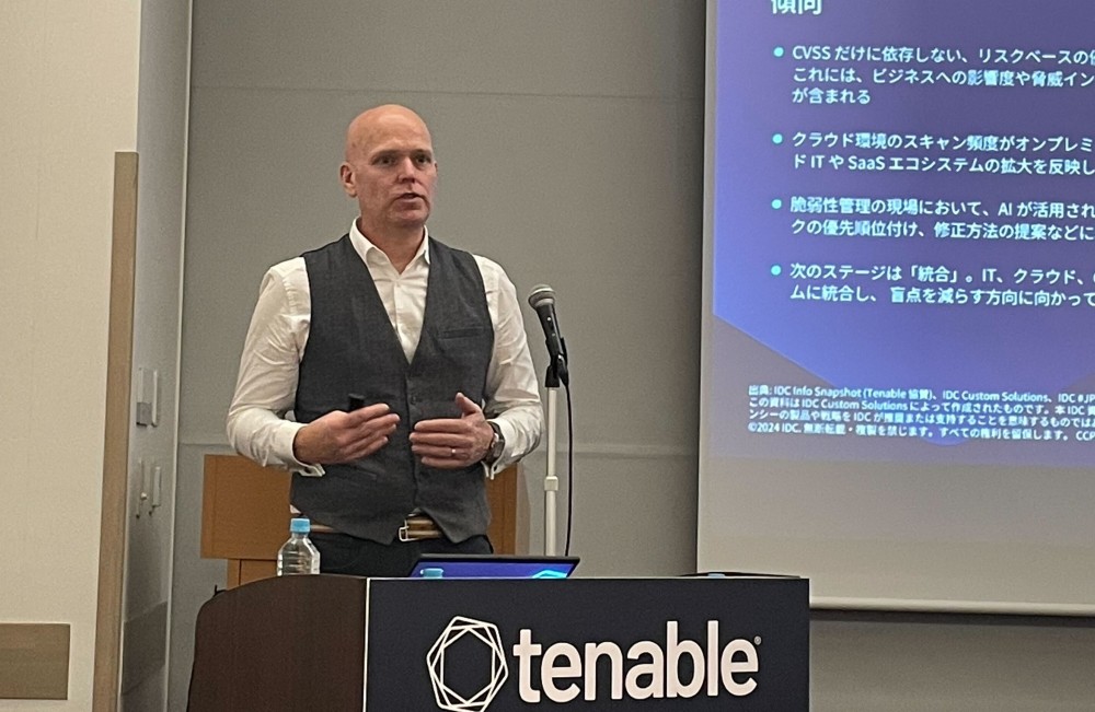 Tenable バイスプレジデント Gavin Millard（ギャビン・ミラード）氏