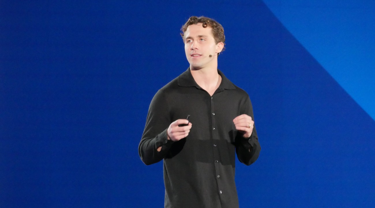 Workday Rising 2025に登壇したSana Labsの創業者 ジョエル・ヘラーマーク（Joel Hellermark）氏