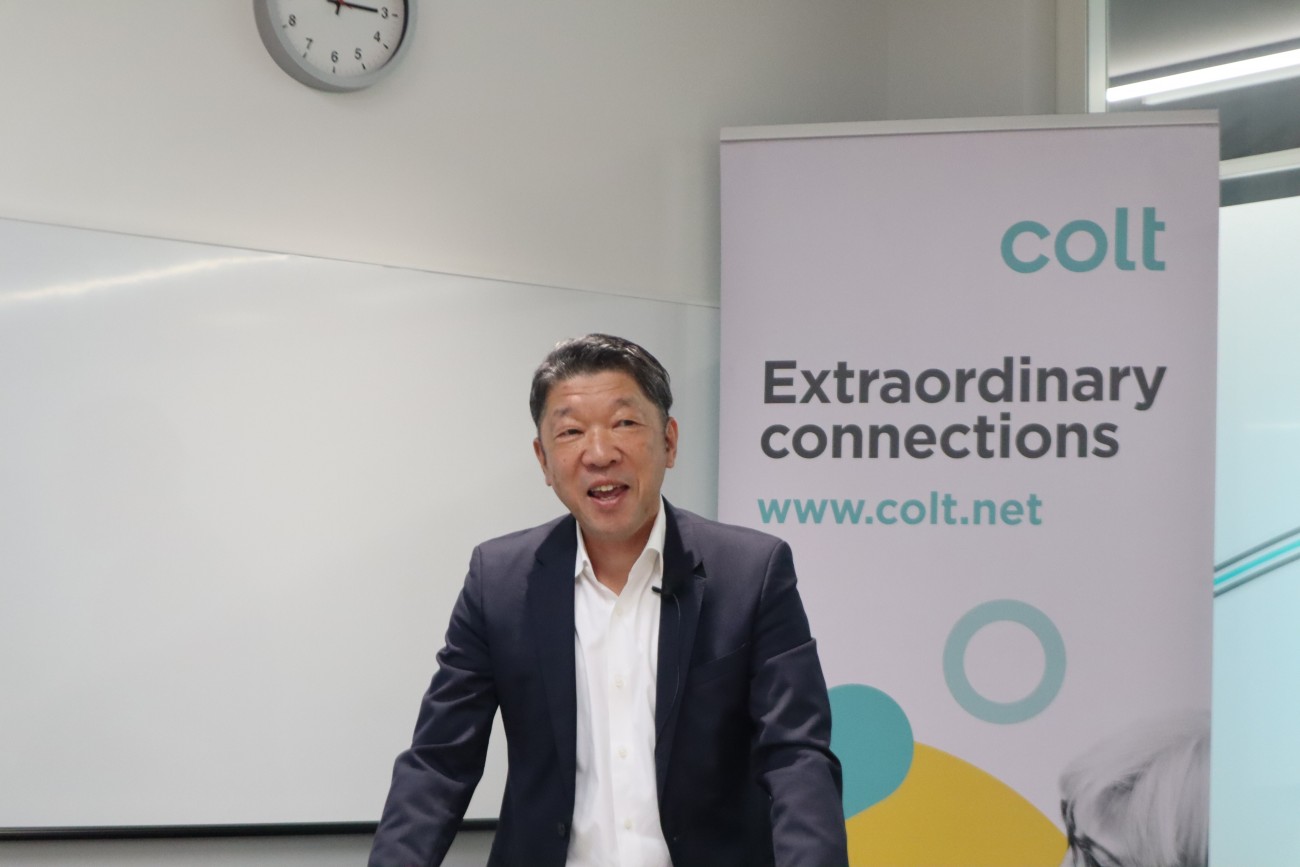 Coltテクノロジーサービス株式会社 代表取締役 兼 アジア営業担当バイス・プレジデント 大江克哉氏