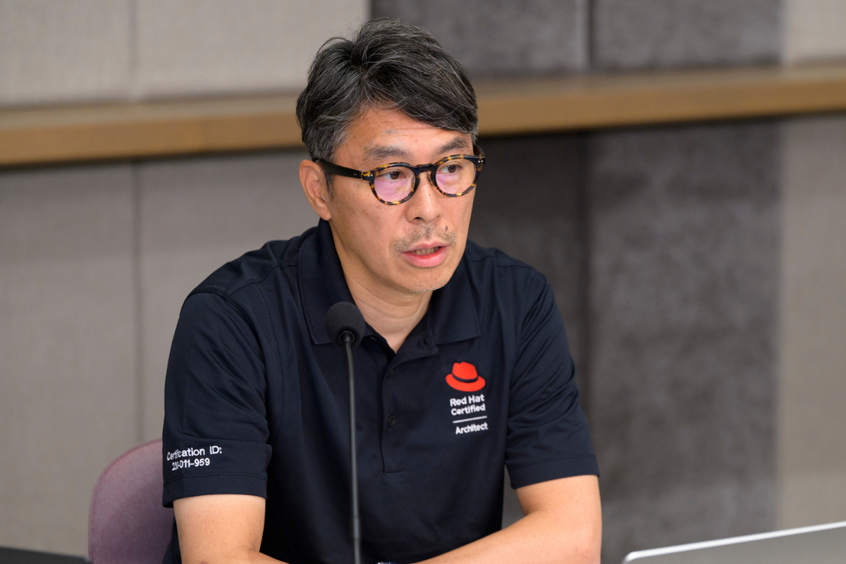 レッドハット株式会社 技術営業本部・アソシエイト プリンシパル ソリューション アーキテクト 清水幸弥氏
