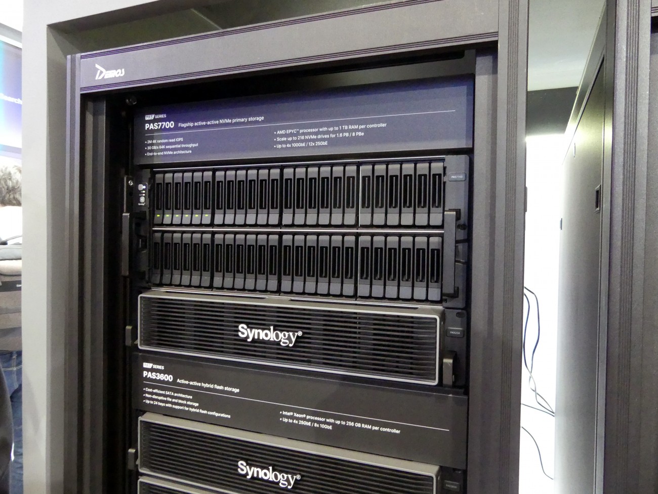Synology初となるオールフラッシュNVMe搭載のアクティブ・アクティブ構成ストレージ「PAS7700」