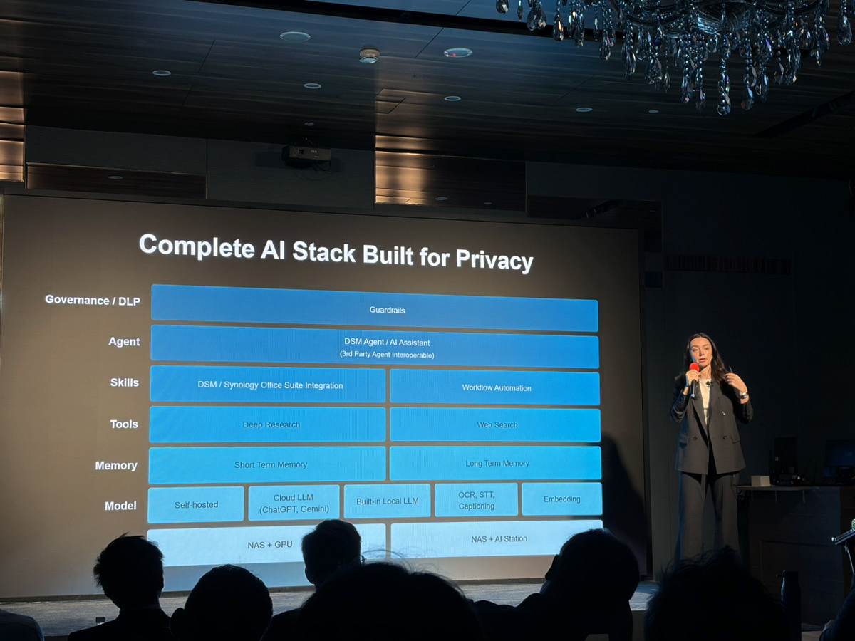 Synology プロダクトマーケティングマネージャー キャサリン・チャン（Katherine Chiang）氏