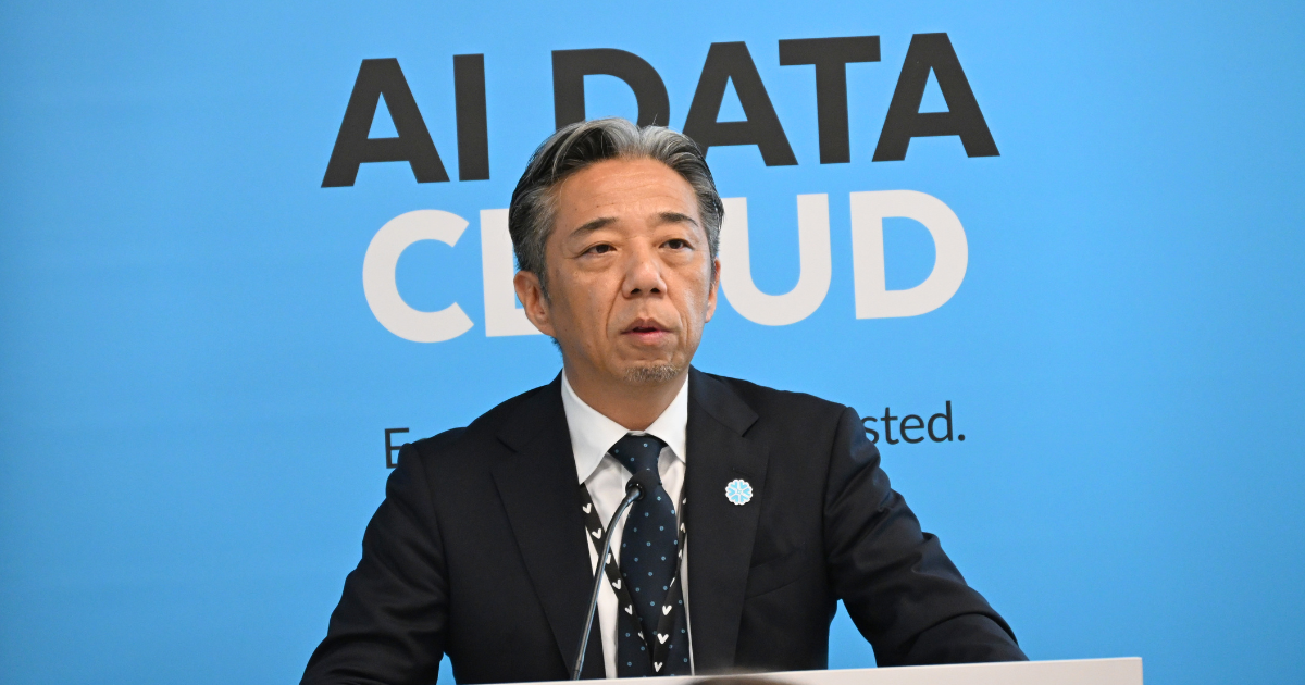 Snowflake合同会社 社長執行役員 浮田竜路氏