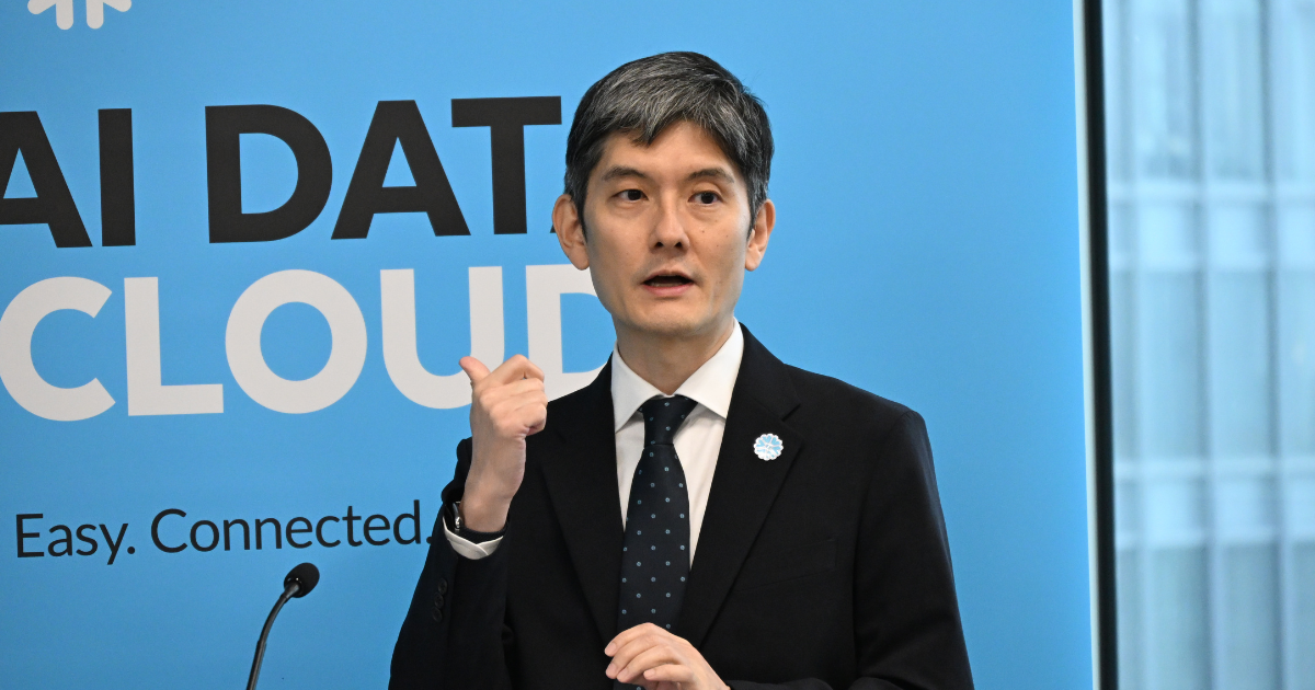 Snowflake合同会社 執行役員 ソリューションエンジニアリング統括本部長 井口和弘氏