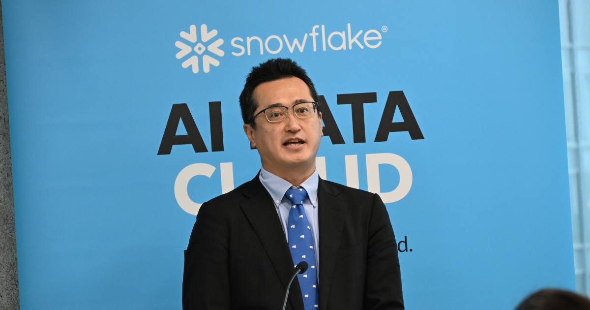 株式会社NTTデータ AI事業本部 AIビジネス事業部長 渡辺麟太郎氏