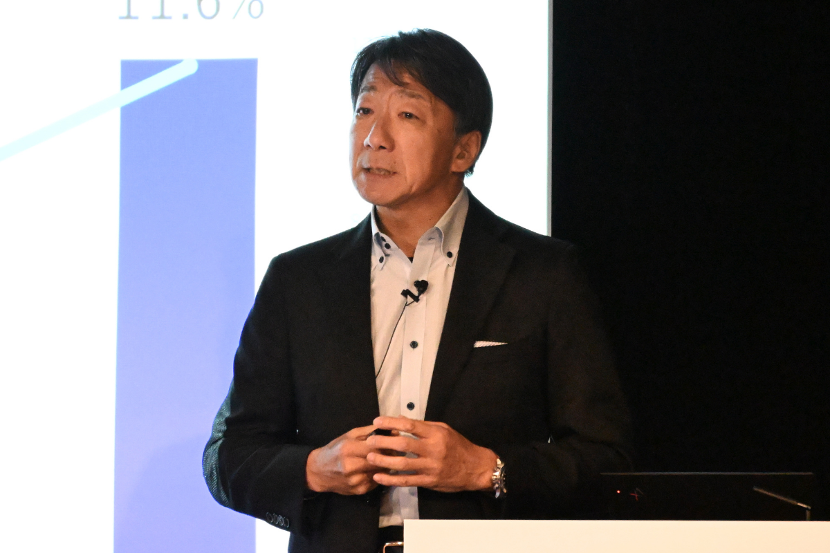 NECパーソナルコンピュータ株式会社 代表取締役 執行役員社長 檜山太郎氏