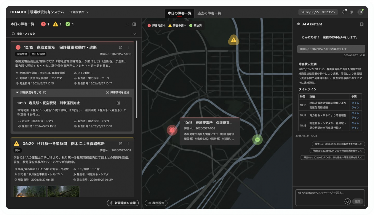 システムの画面イメージ