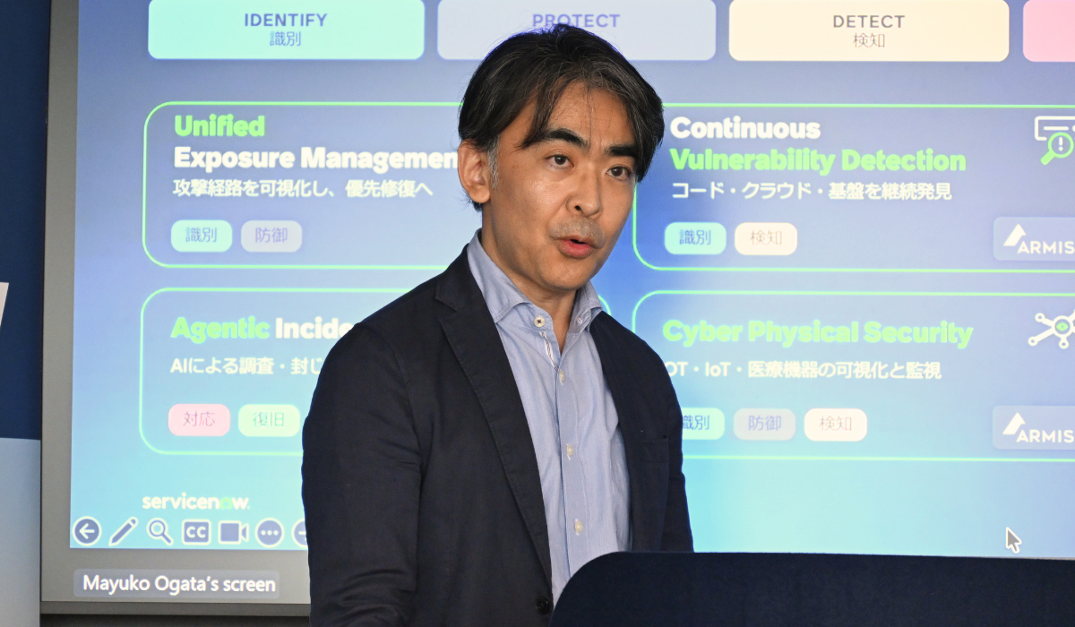 ServiceNow Japan合同会社 執行役員 ソリューション営業統括本部 統括本部長 村上慎吾氏