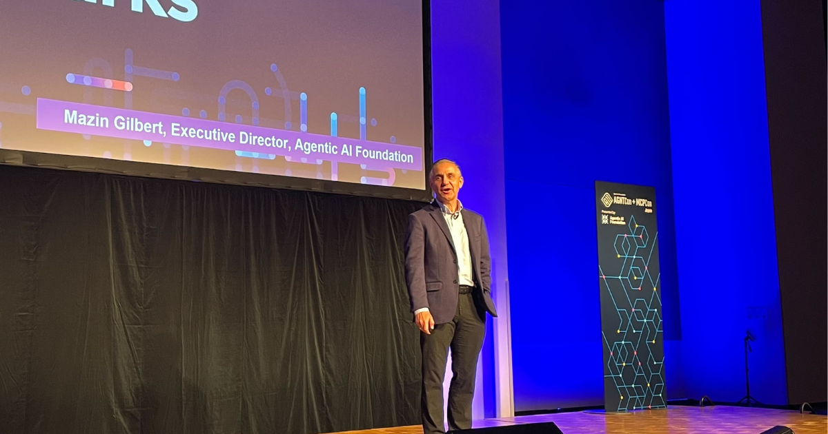 マジン・ギルバート（Mazin Gilbert）氏［Executive Director, Agentic AI Foundation］